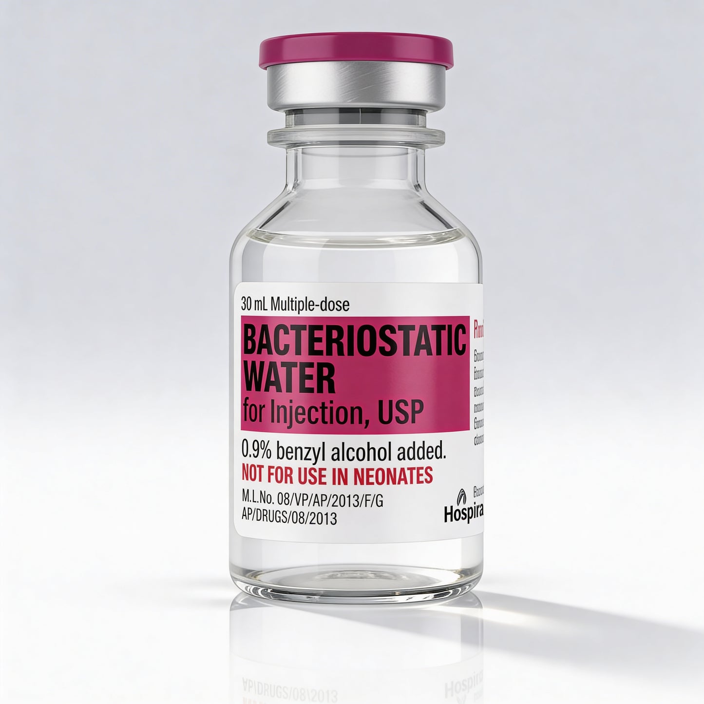 Bacteriostatic Water 30mL